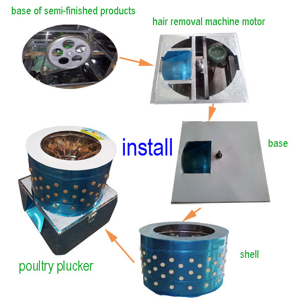 Full Automatic chicken coop designs plucker machine high efficiency sell chicken feet for plucker