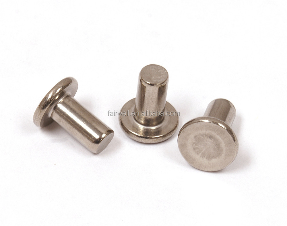 solid shank rivet types
