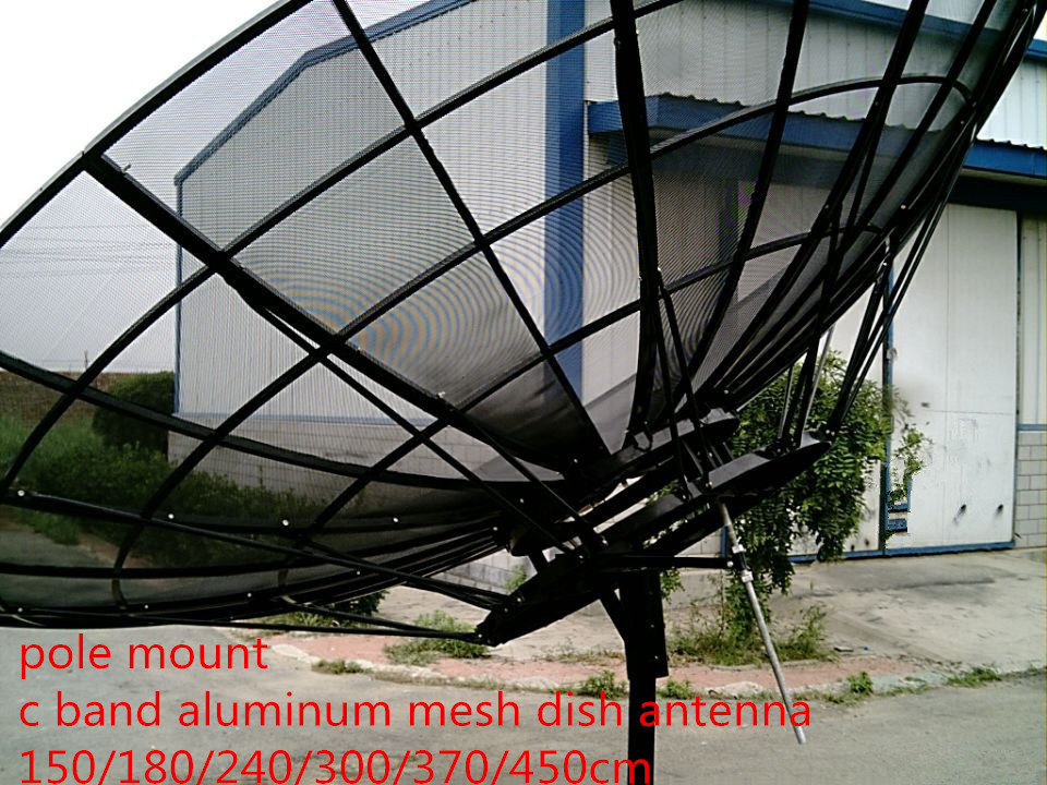 C Band 370cm 3.7m 12ft Feet Satellite Dish Antenna Aluminum Mesh Buy