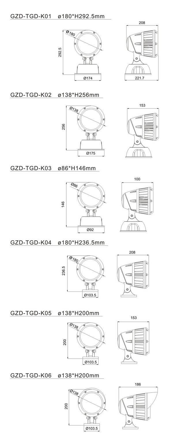 新しいデザインip6510wledフラッドライトrgb仕入れ・メーカー・工場