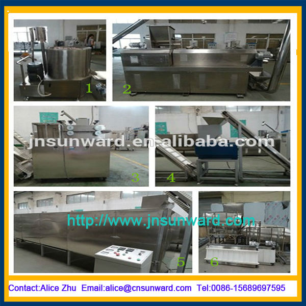 High output customized panko bread crumbs machines
