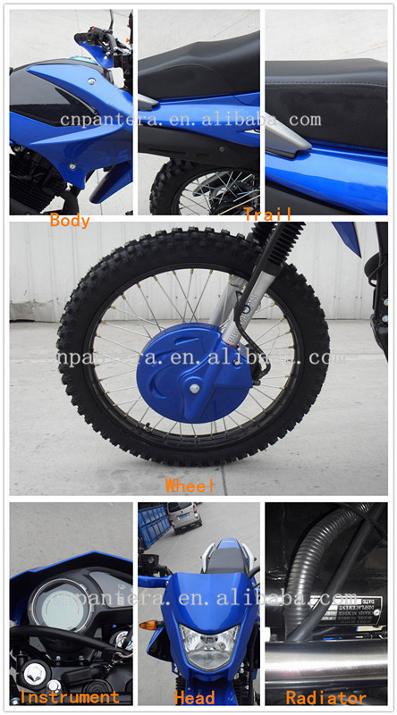 Chongqing Scrambling Dirt Popular Motorcycle for Sale