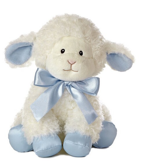 musical plush lamb