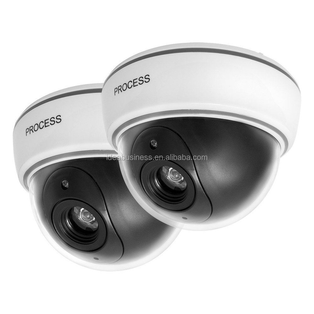 Wholesale Caméras de surveillance de caméra de dôme de sécurité factice  pour extérieur/intérieur avec LED rouge clignotante From m.alibaba.com