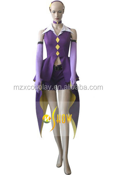 日本アニメしゅごキャラ! セクシーな女性のコスプレ衣装ジュエル暗いハロウィーンパーティードレスのカスタムが作った問屋・仕入れ・卸・卸売り
