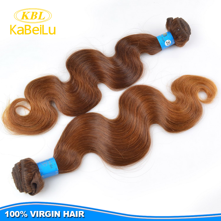 Kbl New Design Piano Color Human Hair Weave Shea Moisture Hair