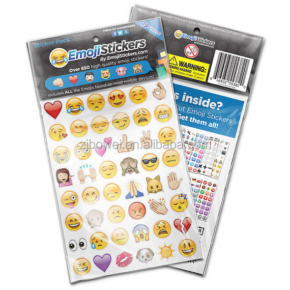 プロモーション熱い販売の高品質製品emojiemoji卸売のためのステッカー仕入れ・メーカー・工場