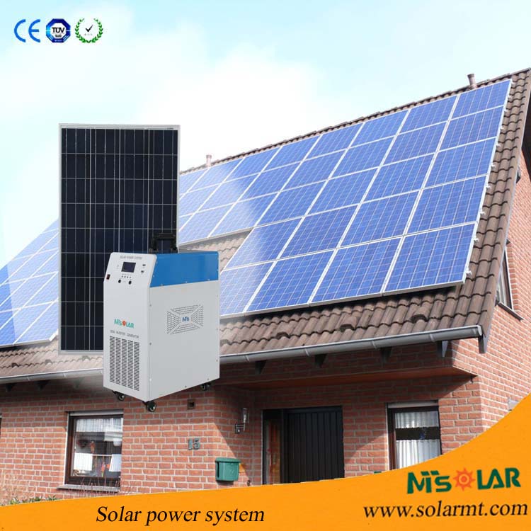 Solar Power Supply Unit Which It Can Cater For All House Hold Items