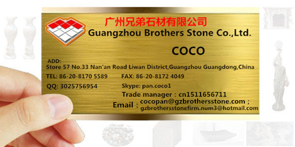 建材メーカー中国広州自然銀竜大理石