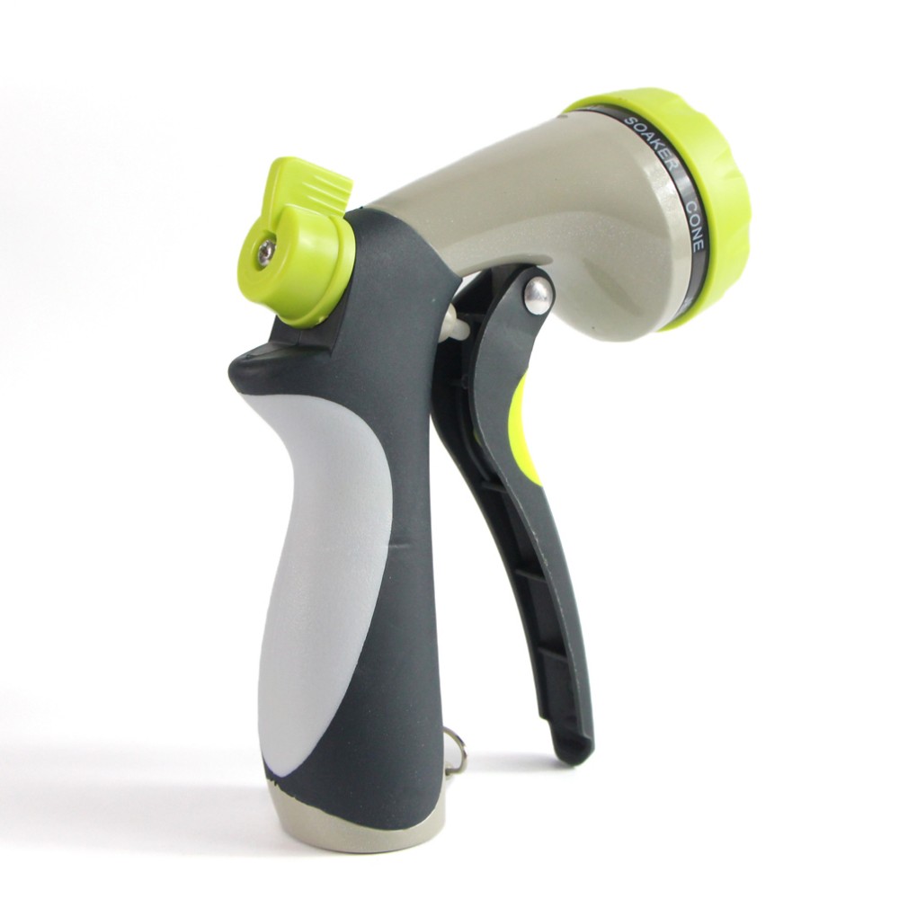 Fei hu Plastic Garden Hose Watering Spray Gun, Spray Nozzle with 8 Different Mode and High Pressure Hand Sprayer for Watering Washing car Shower05.JPG
