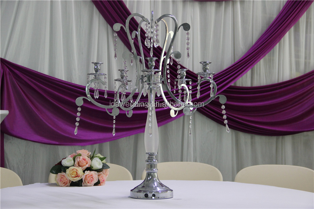 Wedding cristal candelabros/centros de mesa candelabros wedding ...