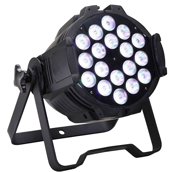 Cheap Stage Lighting 18x15w Rgbwa Par 64 Led Blue Led Halogen Light