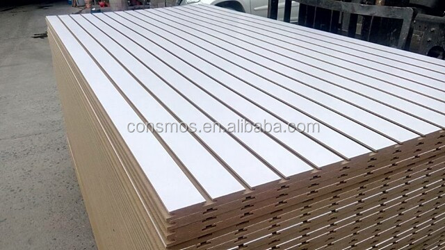 メラミン工場販売12mm/pvcslotwall、 スロットmdfパネル15mm/溝mdfボードマイナス/aluminiumslatwallインサート問屋・仕入れ・卸・卸売り