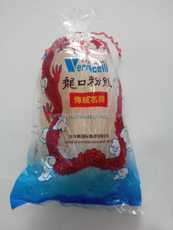Certificated by HACCP/ISO/FDA/QS Green Bean Longkou Ribbon Type Vermicelli