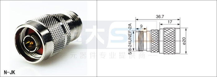 n型同軸コネクタ、 n型オス対メスストレートアダプタ仕入れ・メーカー・工場