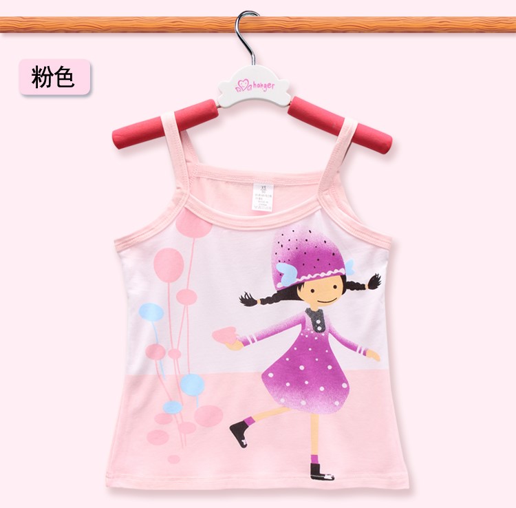 現代の女の子トップスプリントキッズノースリーブモーダルtシャツ赤ちゃんの女の子タンクトップ仕入れ・メーカー・工場