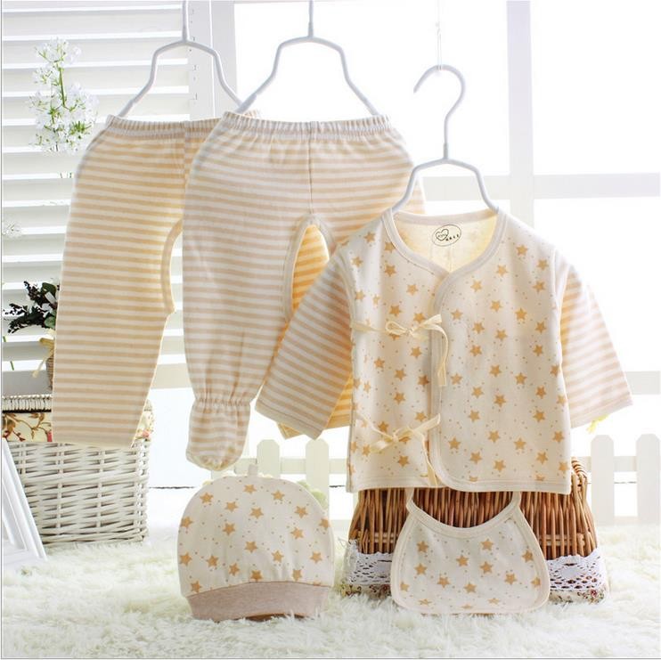 新しい生まれベビー服、着色された綿の赤ちゃん女の子男の子布スーツセット卸売価格2016仕入れ・メーカー・工場