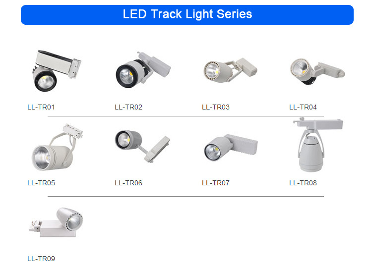 製造広東省深圳ledトラックのスポットライトcerohs指令ledトラックライトのスポット照明仕入れ・メーカー・工場