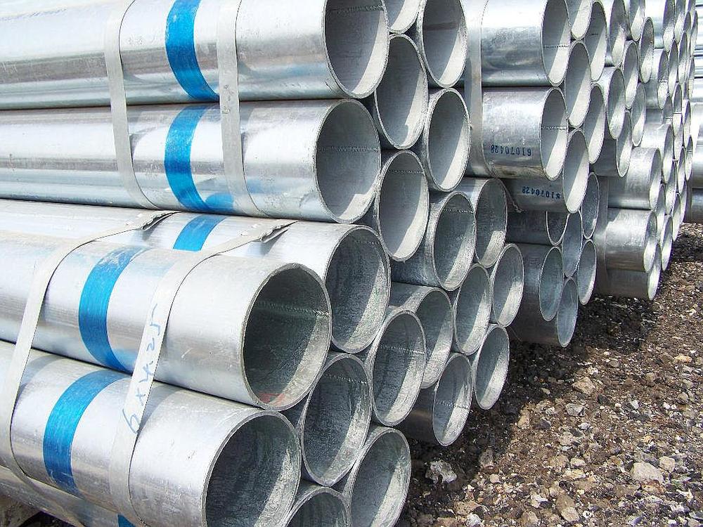 High quality erw welded galvanized pipe, galvanized erw steel pipe for building greenhouse