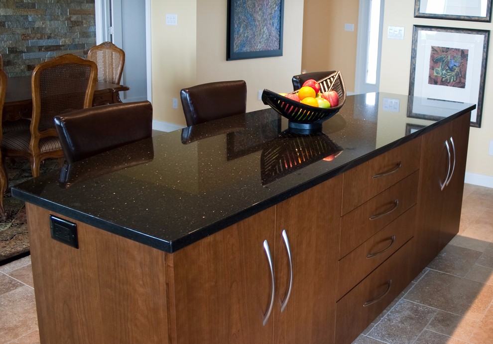Natural granite balck galaxy table top 