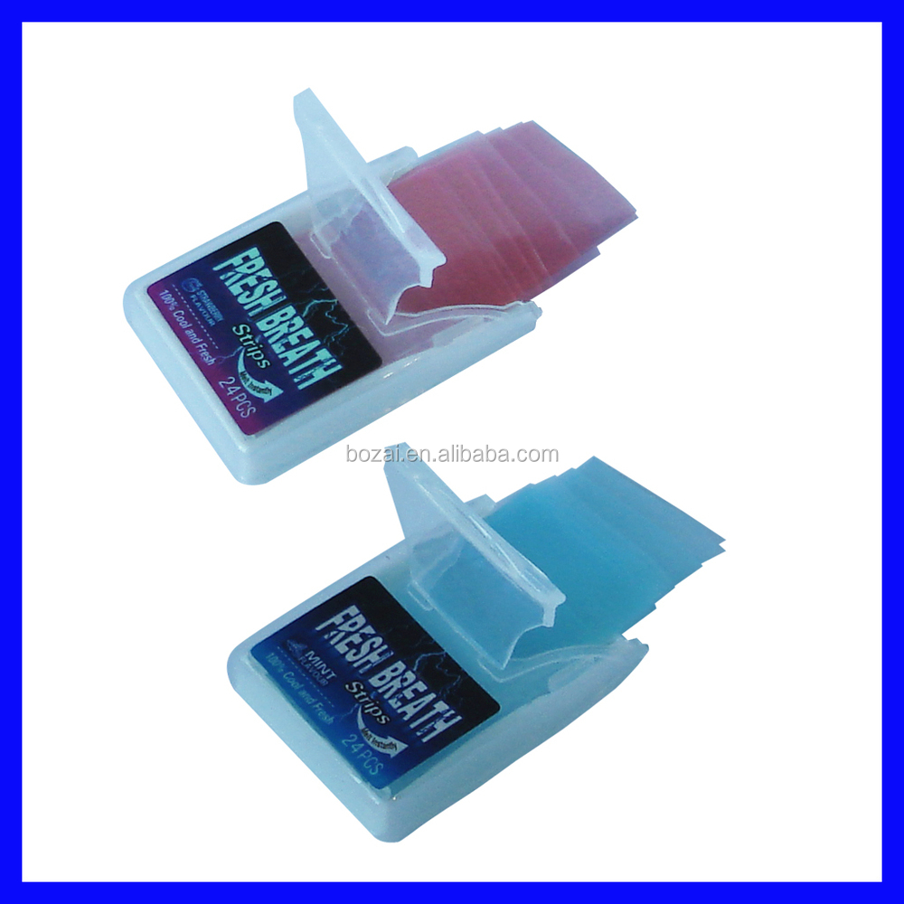 New design fresh strip types of confectionery