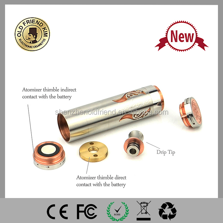 2014 Infinite Mechanical Mod 18650&26650 Black Red Copper Stingray Mod&Stingary X mod