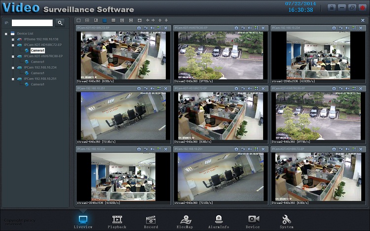 Generic free webcam software