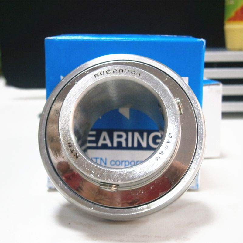 Antirust Stainless Steel Bearings 35mm Shaft Bore Size Uc207 Insert