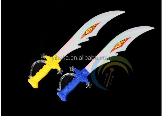 刀剣光る剣コスプレハロウィーンの装飾、 バーを表示マスカレードの小道具日本刀fc90149ledフラッシュ問屋・仕入れ・卸・卸売り