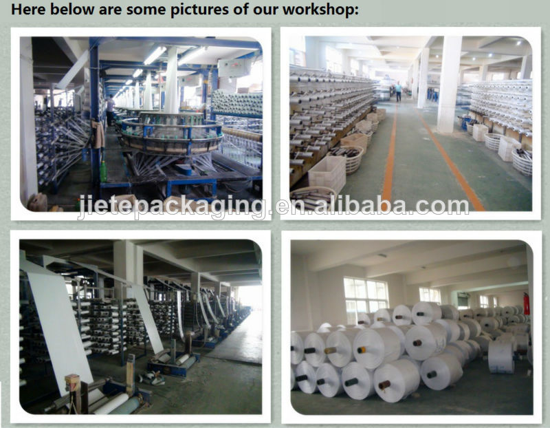 low price bopp laminated material polypropylene rice bags 50kg