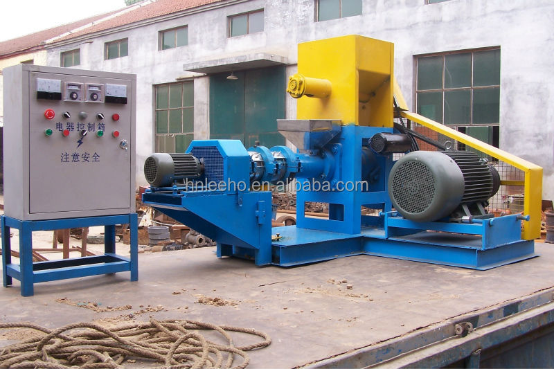 floating fish feed pellet machine