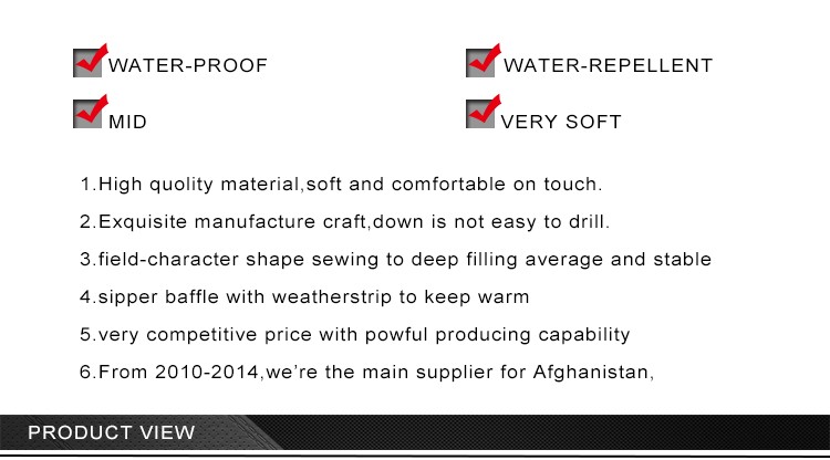 アフガニスタンシリアイラクリビアユナイテッド国家難民寝袋最も競争力のある仕入れ・メーカー・工場