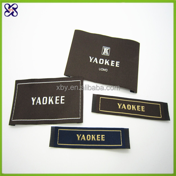 custom garment woven label/neck label