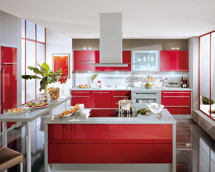Goedkope keuken kasten modulaire keuken kast ontwerpen ideeën ...