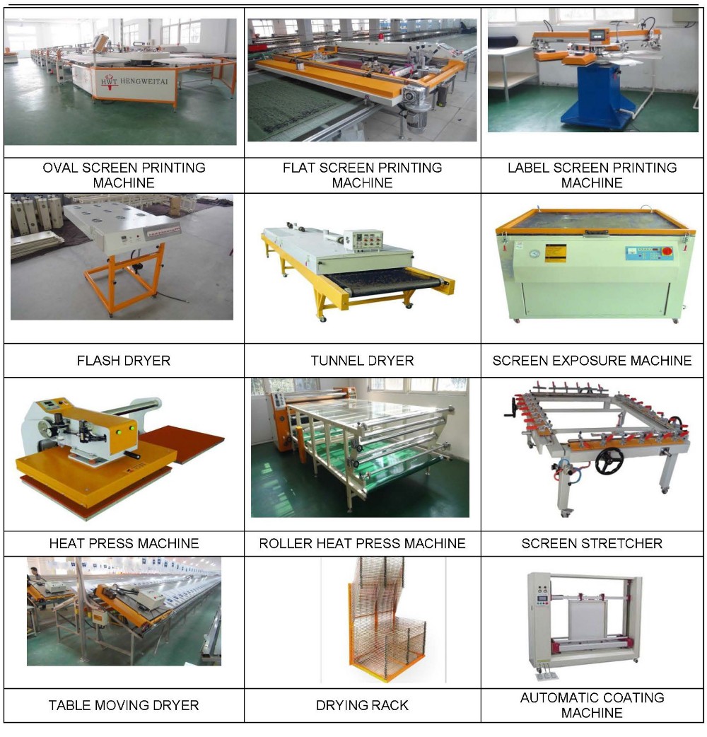 HWT-A1オーバル自動スクリーン印刷機8,12、16 colours高品質仕入れ・メーカー・工場