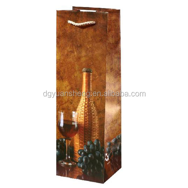 fancy pp red wine bag manufacturer