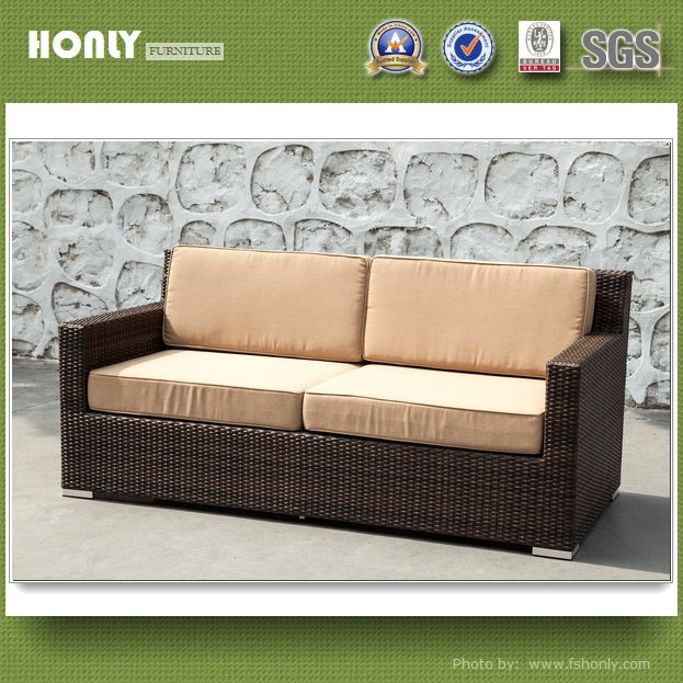 Morden rattan sofa furniture set metal frame rattan sofa outdoor furniture