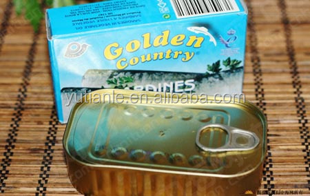 High Quality 155g HALAL Certificate Canned Sardine In Oil