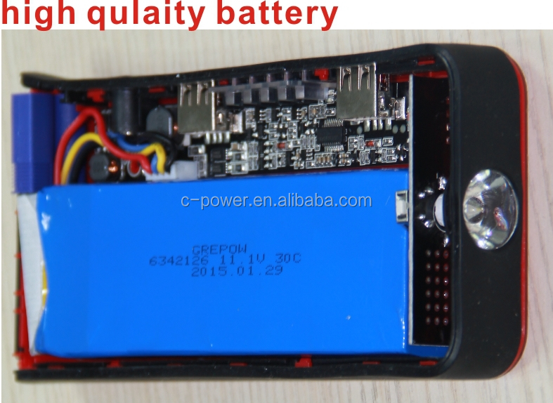 HOT 12V 12000mAh multi-function lithium battery jump starter