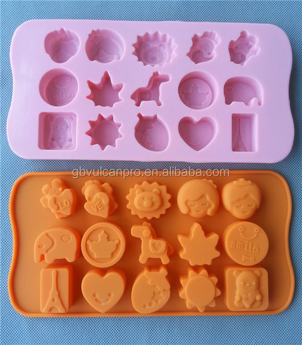 Animal Shaped Chocolate Bar Mould