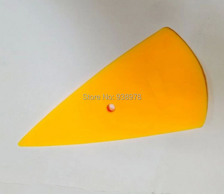 Yellow Color Pointed end Scraper squeegee (5).jpg
