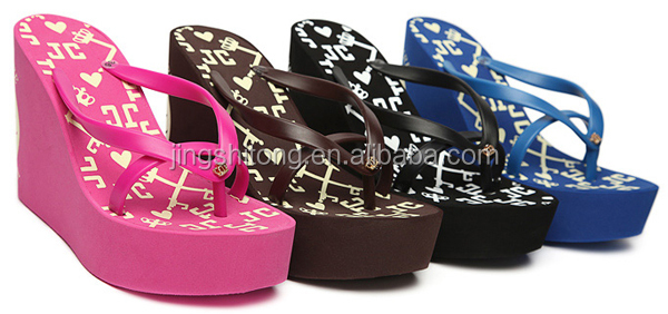 新しい靴の厚いevaソールスリッパの女性のスリッパのフリップフロップzapatillas女性のアクセサリー仕入れ・メーカー・工場