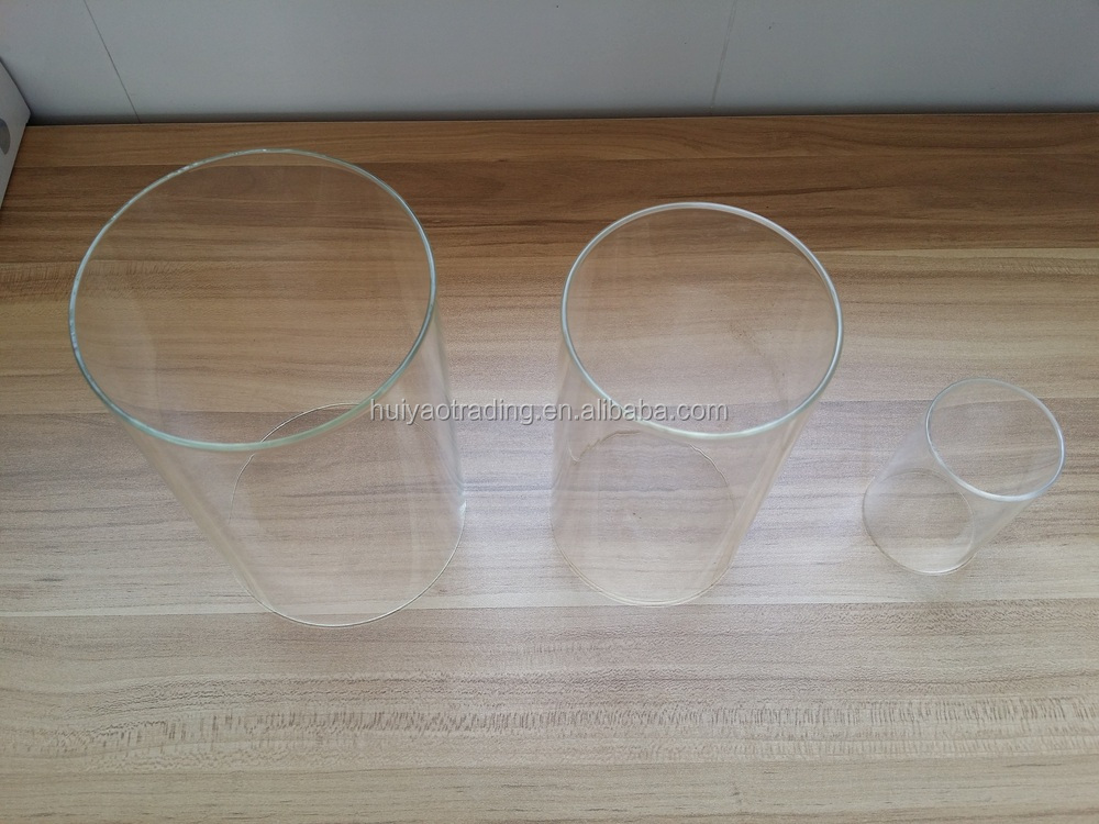すりガラスと透明ハンドメイドガラスのランプシェード用チューブ仕入れ・メーカー・工場