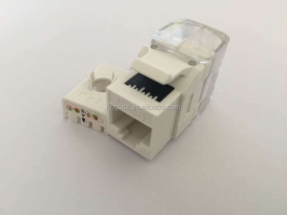 cat6rj45白高品質ネットワークキーストーンジャック仕入れ・メーカー・工場