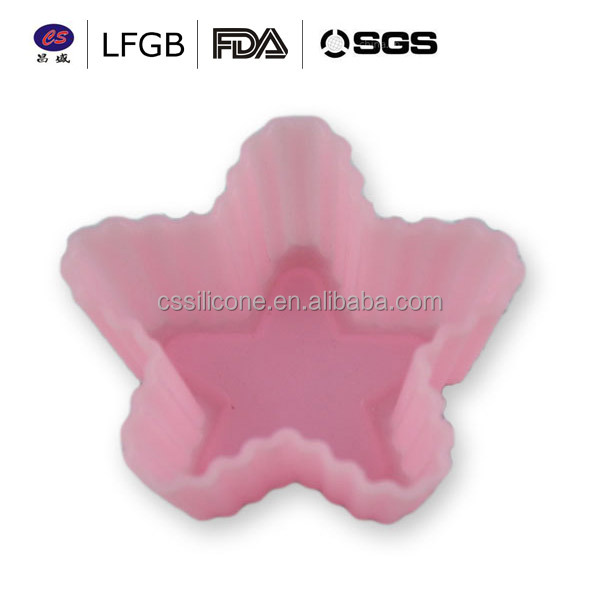 Factory wholesale silicone cupcake molds for cake decorating/Christmas gifts