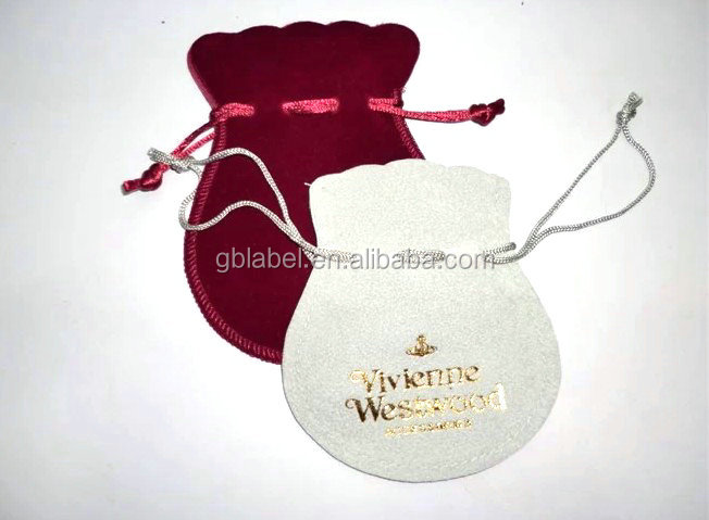 high -end wonderful custom velvet jewelry bags