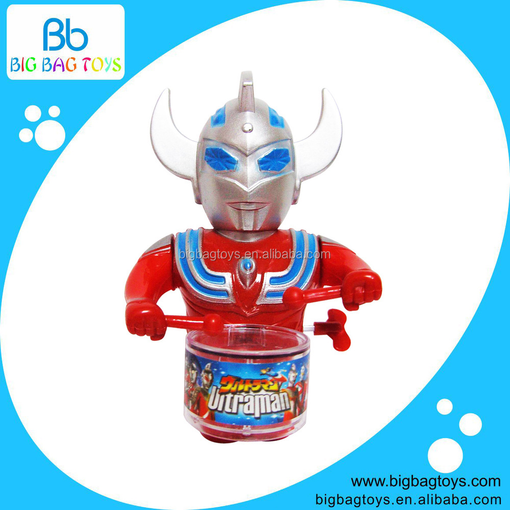 2014 high quality !! pull line fan toy with candy