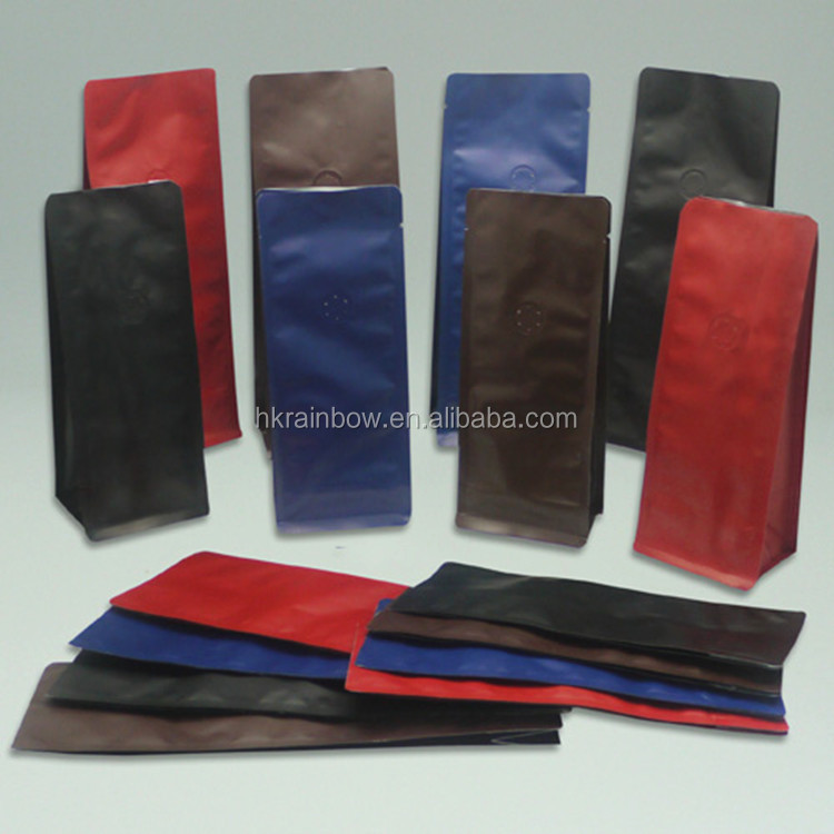 gravure printing and laminated plastic flexible packaging coffee and tea bag