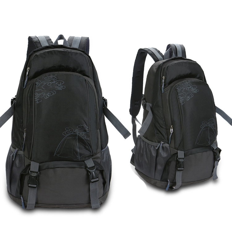 Cost Effective Hot Sell Good Quality 40L Hiking Backpack Black