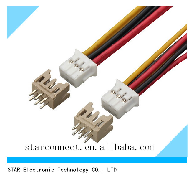 3pin male female jst connector wiring harness